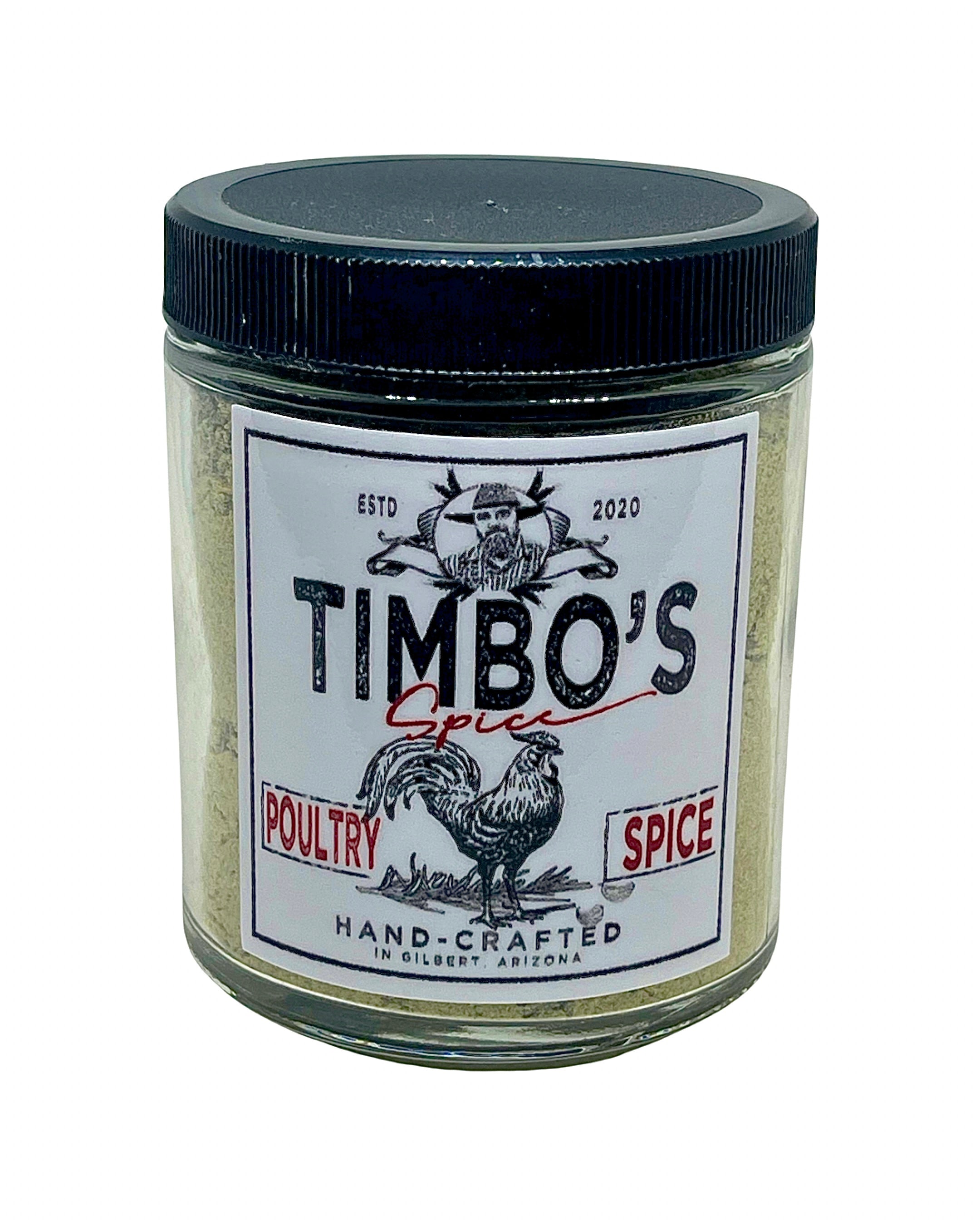 Adobo Spice Jars - 12 x 6oz, Timbo's Spice